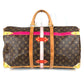 LOUIS VUITTON M43613 モノグラム サマートランク キーポル バンドリエール 50 カバン 2WAYバッグ ショルダーバッグ トラベルバッグ 旅行バッグ ボストンバッグ モノグラムキャンバス レディース ブラウン