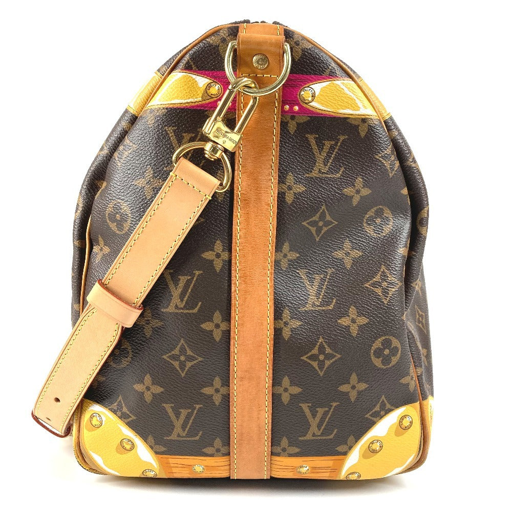 LOUIS VUITTON M43613 モノグラム サマートランク キーポル バンドリエール 50 カバン 2WAYバッグ ショルダーバッグ トラベルバッグ 旅行バッグ ボストンバッグ モノグラムキャンバス レディース ブラウン