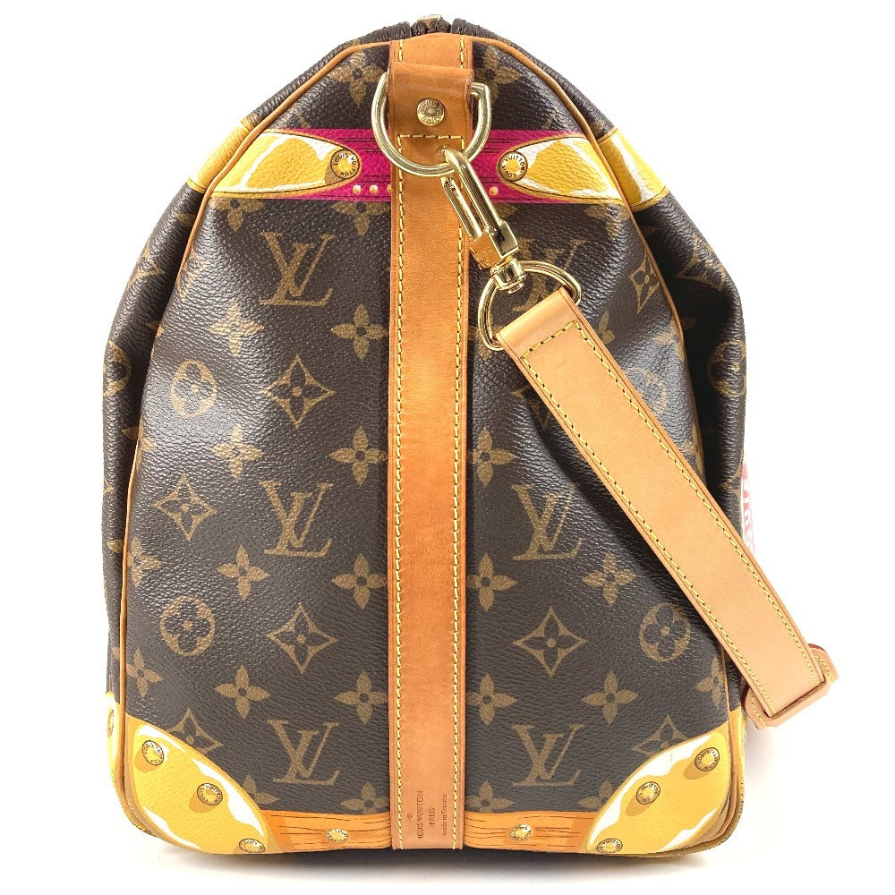LOUIS VUITTON M43613 モノグラム サマートランク キーポル バンドリエール 50 カバン 2WAYバッグ ショルダーバッグ トラベルバッグ 旅行バッグ ボストンバッグ モノグラムキャンバス レディース ブラウン