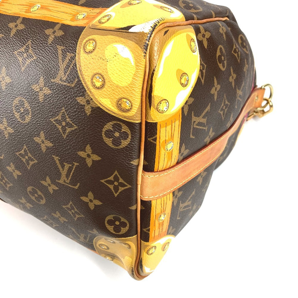 LOUIS VUITTON M43613 モノグラム サマートランク キーポル バンドリエール 50 カバン 2WAYバッグ ショルダーバッグ トラベルバッグ 旅行バッグ ボストンバッグ モノグラムキャンバス レディース ブラウン