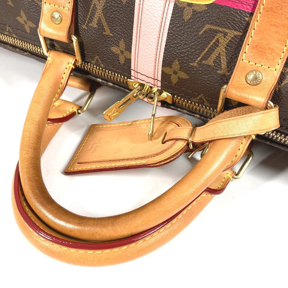 LOUIS VUITTON M43613 モノグラム サマートランク キーポル バンドリエール 50 カバン 2WAYバッグ ショルダーバッグ トラベルバッグ 旅行バッグ ボストンバッグ モノグラムキャンバス レディース ブラウン