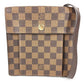 LOUIS VUITTON N45272 ダミエ ピムリコ ポシェット 斜め掛け フラップ ショルダーバッグ ダミエキャンバス ユニセックス エベヌ ブラウン