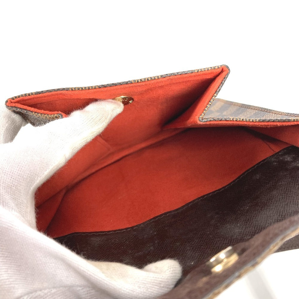 LOUIS VUITTON N45272 ダミエ ピムリコ ポシェット 斜め掛け フラップ ショルダーバッグ ダミエキャンバス ユニセックス エベヌ ブラウン