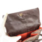 LOUIS VUITTON N45272 ダミエ ピムリコ ポシェット 斜め掛け フラップ ショルダーバッグ ダミエキャンバス ユニセックス エベヌ ブラウン