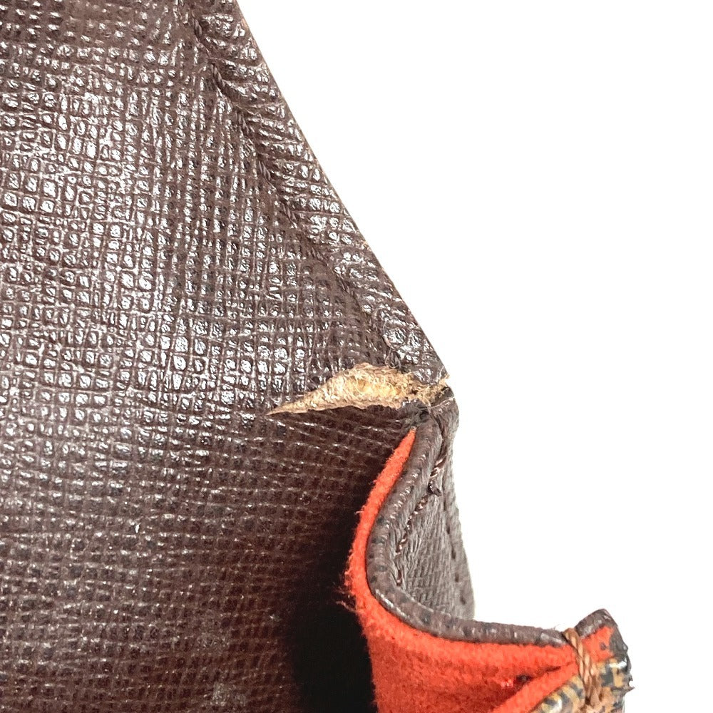 LOUIS VUITTON N45272 ダミエ ピムリコ ポシェット 斜め掛け フラップ ショルダーバッグ ダミエキャンバス ユニセックス エベヌ ブラウン