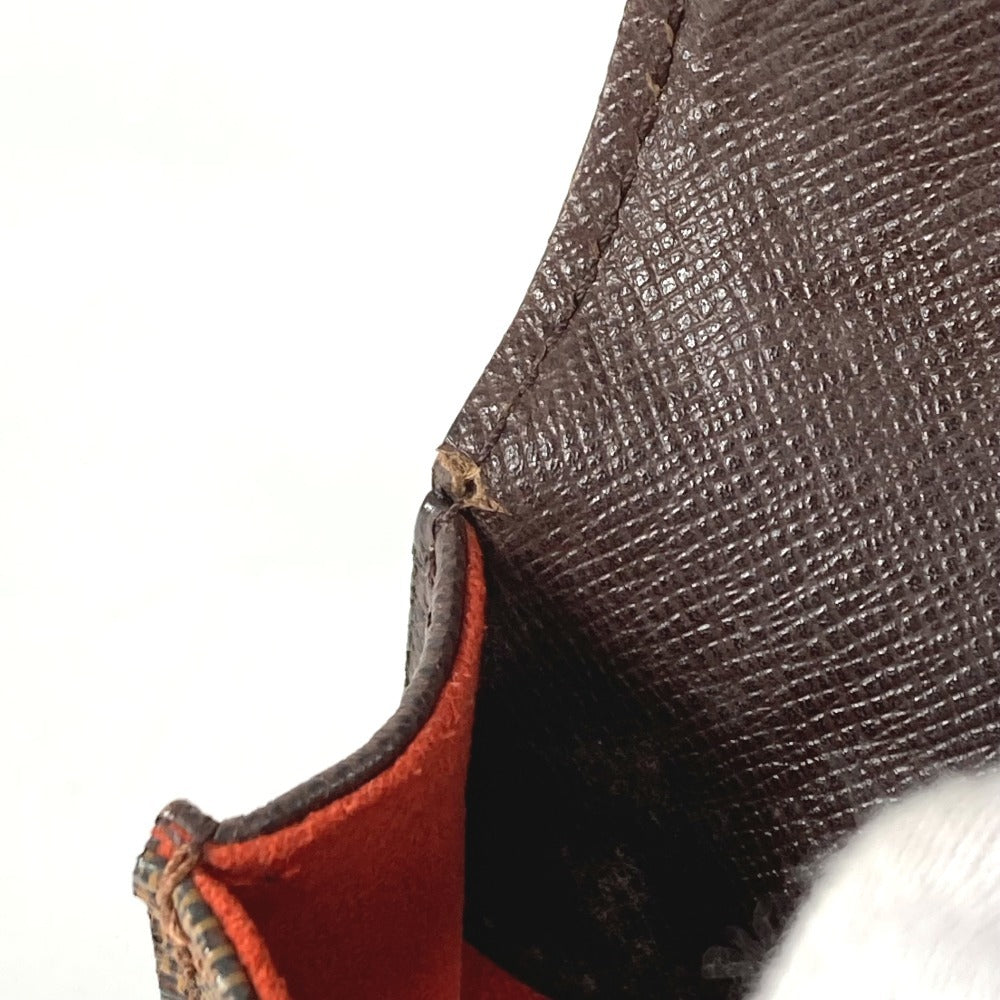 LOUIS VUITTON N45272 ダミエ ピムリコ ポシェット 斜め掛け フラップ ショルダーバッグ ダミエキャンバス ユニセックス エベヌ ブラウン
