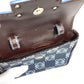 LOEWE アナグラム ロゴ ウエストバッグ クロス ショルダーバッグ ベルトバッグ ボディバッグ PVC/レザー ユニセックス ブルー