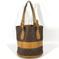LOUIS VUITTON T42238 Monogram Bucket PM Bucket, USA Limited Edition Tote Bag, Monogram Canvas, Women's, Brown