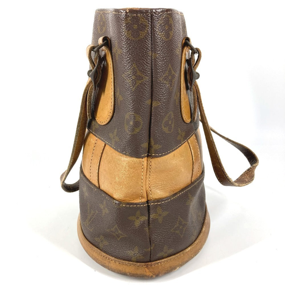 LOUIS VUITTON T42238 Monogram Bucket PM Bucket, USA Limited Edition Tote Bag, Monogram Canvas, Women's, Brown