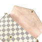 LOUIS VUITTON N60235 Damier Azur Pochette Felicie GM Chain Wallet Long Wallet Shoulder Bag Damier Azur Canvas Women's White