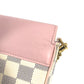 LOUIS VUITTON N60235 Damier Azur Pochette Felicie GM Chain Wallet Long Wallet Shoulder Bag Damier Azur Canvas Women's White
