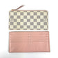 LOUIS VUITTON N60235 Damier Azur Pochette Felicie GM Chain Wallet Long Wallet Shoulder Bag Damier Azur Canvas Women's White