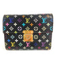 Louis Vuitton M58015 Multi-Monogram Color Portefeuille Koala Compact Wallet, Tri-fold Wallet, Monogram Multicolor Canvas, Women's, Noir, Black
