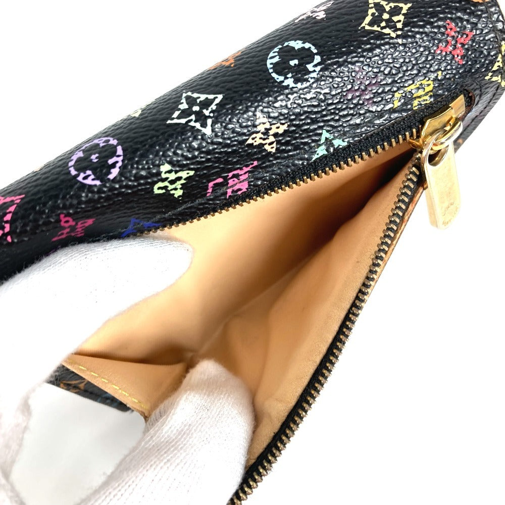 Louis Vuitton M58015 Multi-Monogram Color Portefeuille Koala Compact Wallet, Tri-fold Wallet, Monogram Multicolor Canvas, Women's, Noir, Black