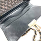 CHANEL Matelasse Quilted 2.55 CC Coco Mark Logo 2-Way Bag, Handbag, Flap Chain Tote Bag, Shoulder Bag, Enamel, Women's, Black