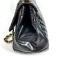 CHANEL Matelasse Quilted 2.55 CC Coco Mark Logo 2-Way Bag, Handbag, Flap Chain Tote Bag, Shoulder Bag, Enamel, Women's, Black
