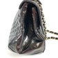 CHANEL Matelasse Quilted 2.55 CC Coco Mark Logo 2-Way Bag, Handbag, Flap Chain Tote Bag, Shoulder Bag, Enamel, Women's, Black