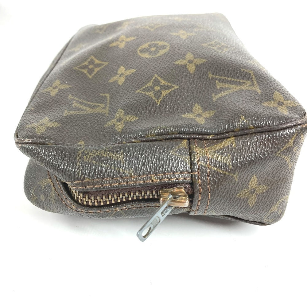 LOUIS VUITTON M47524 Monogram True Toilet 23 Makeup Pouch, Clutch Bag, Second Bag, Cosmetic Pouch, Monogram Canvas, Unisex, Brown