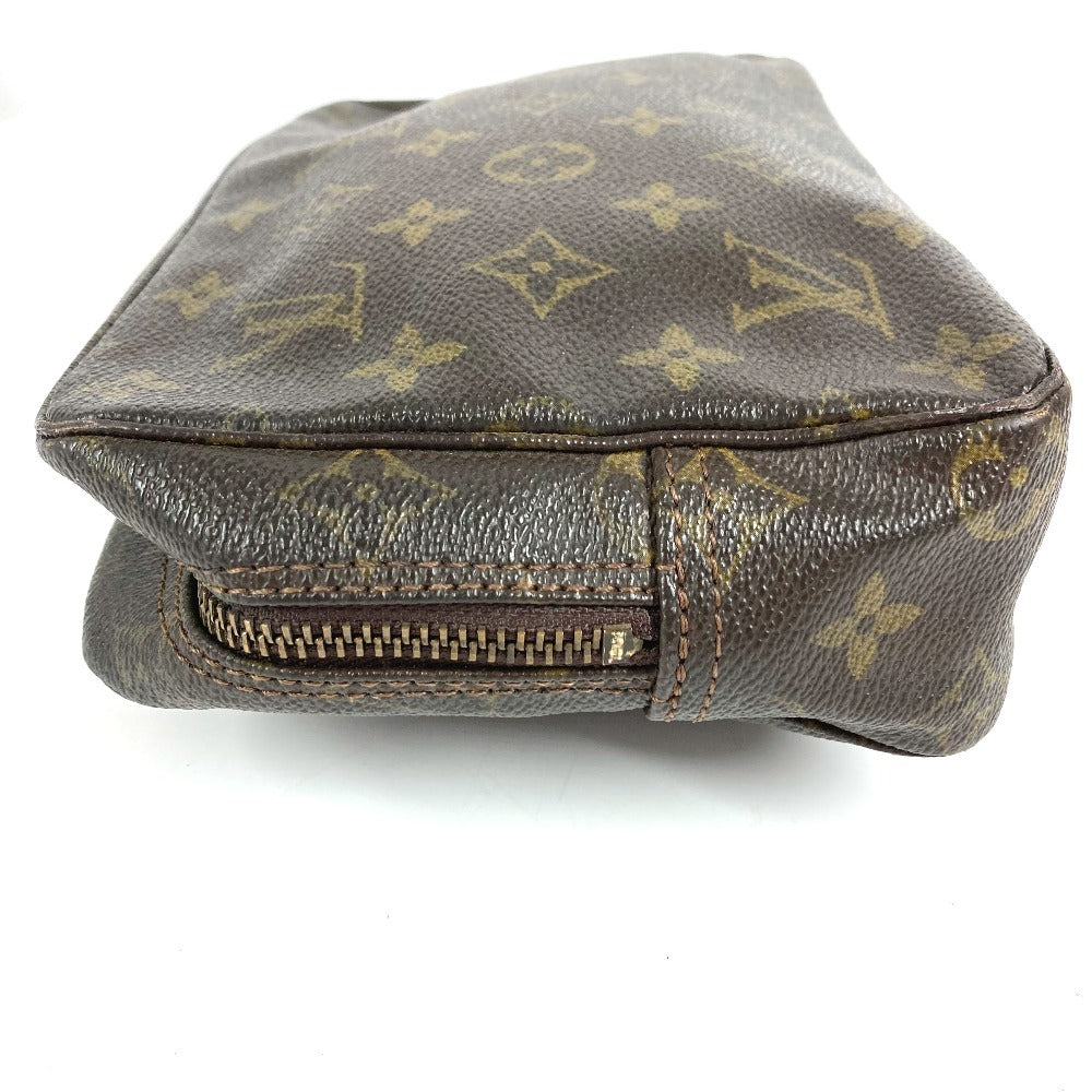 LOUIS VUITTON M47524 Monogram True Toilet 23 Makeup Pouch, Clutch Bag, Second Bag, Cosmetic Pouch, Monogram Canvas, Unisex, Brown