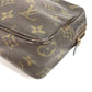 LOUIS VUITTON M47524 Monogram True Toilet 23 Makeup Pouch, Clutch Bag, Second Bag, Cosmetic Pouch, Monogram Canvas, Unisex, Brown