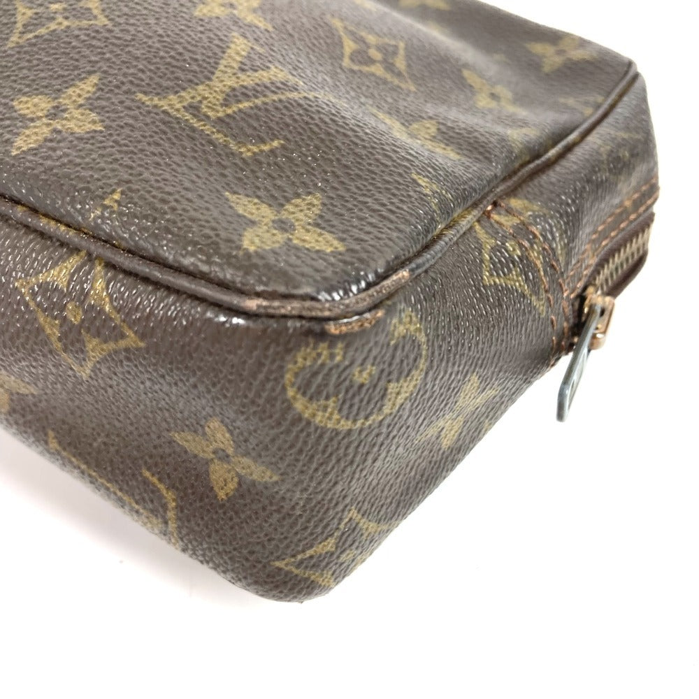 LOUIS VUITTON M47524 Monogram True Toilet 23 Makeup Pouch, Clutch Bag, Second Bag, Cosmetic Pouch, Monogram Canvas, Unisex, Brown