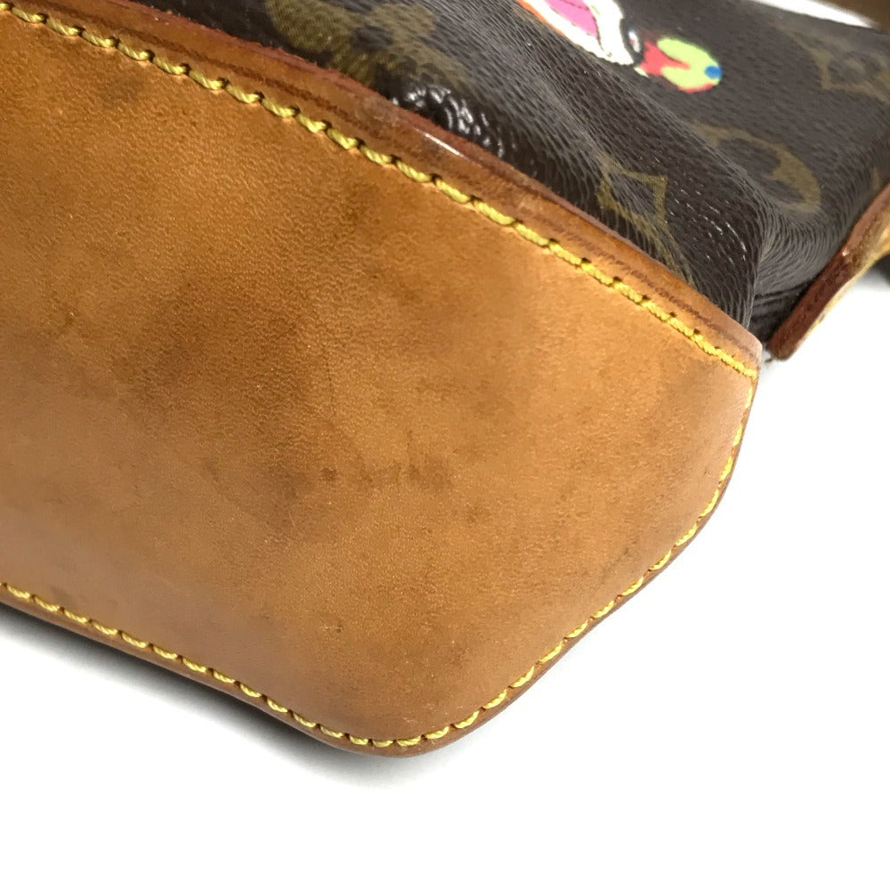 LOUIS VUITTON M51241 モノグラム パンダ 村上隆 トロター ポシェット ミニバッグ カバン 斜め掛け ショルダーバッグ レディース ブラウン