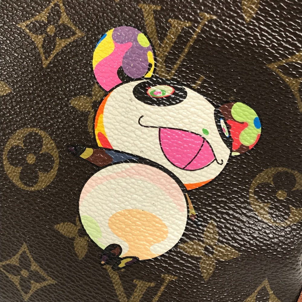 LOUIS VUITTON M51241 モノグラム パンダ 村上隆 トロター ポシェット ミニバッグ カバン 斜め掛け ショルダーバッグ レディース ブラウン