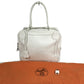 HERMES Box Bag Omnibus PM Omnibus PM Handbag Mini Boston Bag Box BOX Handbag Taurillon Clemence Unisex White