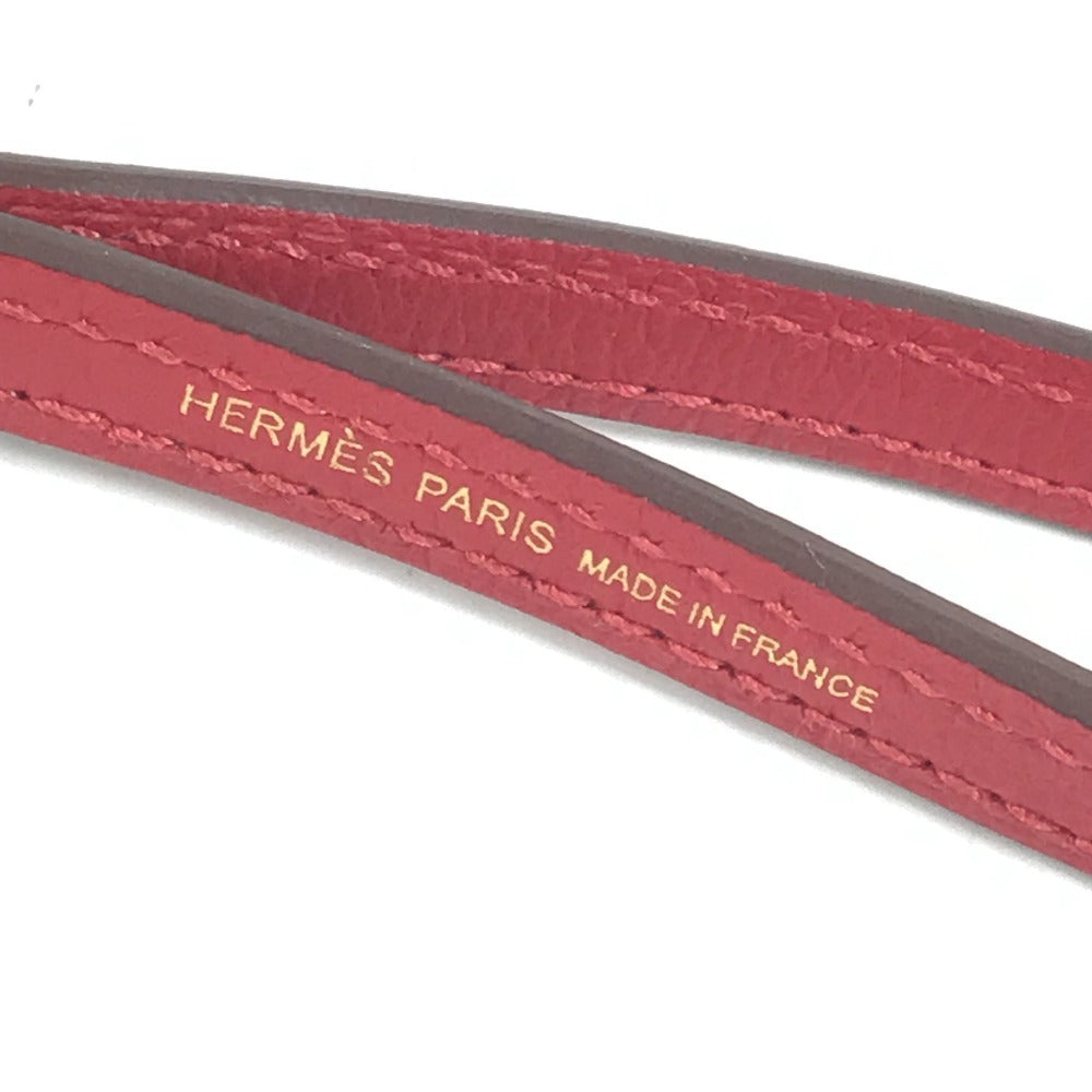 HERMES Clic H21 2-Way Bag, Crossbody Bag, Clutch Bag, Shoulder Bag, Women's, Rouge Piment Red