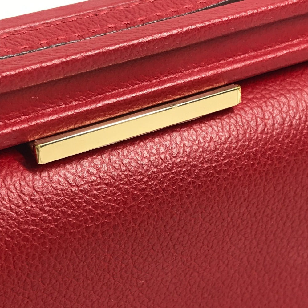 HERMES Clic H21 2-Way Bag, Crossbody Bag, Clutch Bag, Shoulder Bag, Women's, Rouge Piment Red