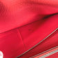 HERMES Kelly Wallet Long Wallet, Chevre Leather, Women's, Red