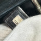 CHANEL Stitch Matelassé Quilted CC Coco Mark Logo Tote Bag Handbag Suede Women's Black