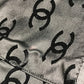 CHANEL Stitch Matelassé Quilted CC Coco Mark Logo Tote Bag Handbag Suede Women's Black