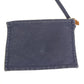 HERMES Horse Cheval Hermes Chevalin Tote Bag with Pouch, Shoulder Bag, Cotton, Unisex, Blue