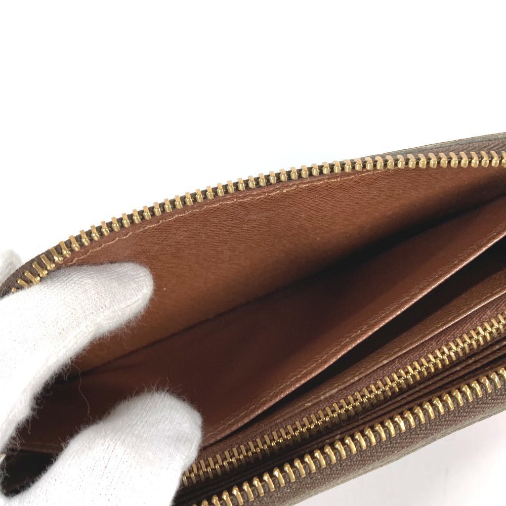 LOUIS VUITTON M93759 Monogram Rose Stephen Sprouse Zippy Wallet Round Zipper Long Wallet Monogram Canvas Women's Brown