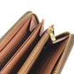 LOUIS VUITTON M93759 Monogram Rose Stephen Sprouse Zippy Wallet Round Zipper Long Wallet Monogram Canvas Women's Brown