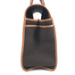 HERMES Camoil Stripe Logo Bag Tote Bag Handbag Leather/Suede Unisex Brown