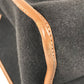 HERMES Camoil Stripe Logo Bag Tote Bag Handbag Leather/Suede Unisex Brown
