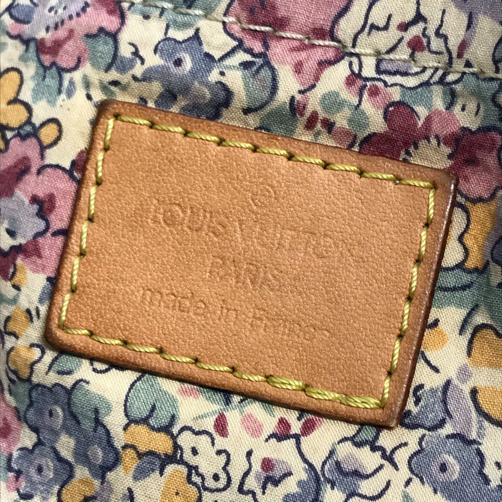 LOUIS VUITTON M95375 Monogram Denim Patchwork Posty Bag, Crossbody Flap Shoulder Bag, Monogram Denim Canvas, Unisex, Black