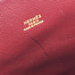 HERMES Vintage Ildeveau Tote Bag, Tricolor Handbag, Box Calf Leather, Women's, Navy