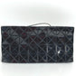 ISSEY MIYAKE BAOBAO Second Bag Pouch with Strap Clutch Bag PVC Unisex Black