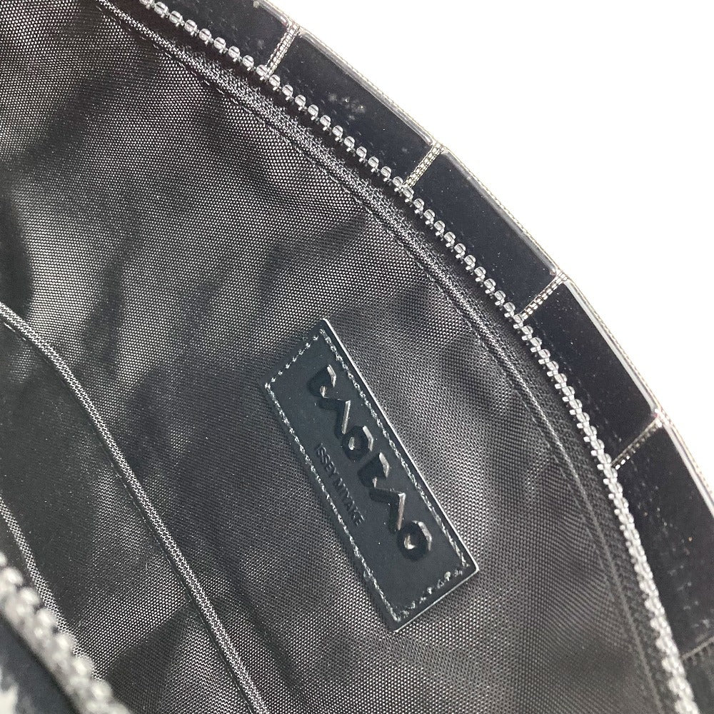 ISSEY MIYAKE BAOBAO Second Bag Pouch with Strap Clutch Bag PVC Unisex Black