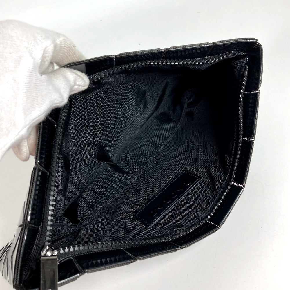 ISSEY MIYAKE BAOBAO Second Bag Pouch with Strap Clutch Bag PVC Unisex Black