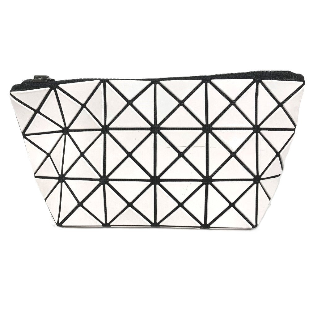 ISSEY MIYAKE BAOBAO バオバオ メイクポーチ 化粧ポーチ セカンドバッグ ポーチ PVC ユニセックス ホワイト
