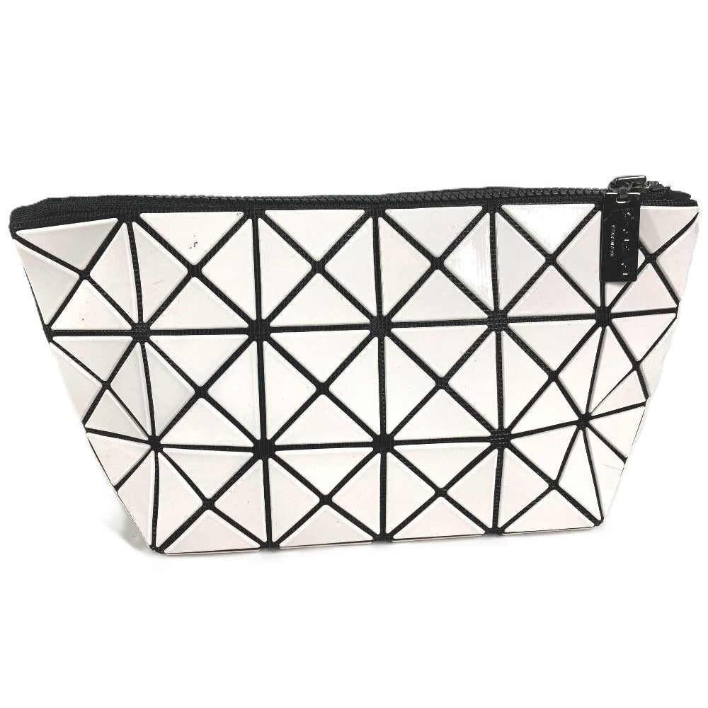 ISSEY MIYAKE BAOBAO バオバオ メイクポーチ 化粧ポーチ セカンドバッグ ポーチ PVC ユニセックス ホワイト