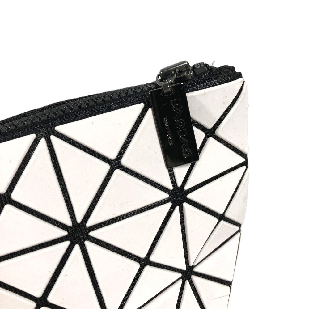 ISSEY MIYAKE BAOBAO バオバオ メイクポーチ 化粧ポーチ セカンドバッグ ポーチ PVC ユニセックス ホワイト