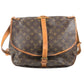 LOUIS VUITTON M42254 モノグラム ソミュール35 ソミュール35 カバン バッグ 斜め掛け フラップ ショルダーバッグ モノグラムキャンバス ユニセックス ブラウン