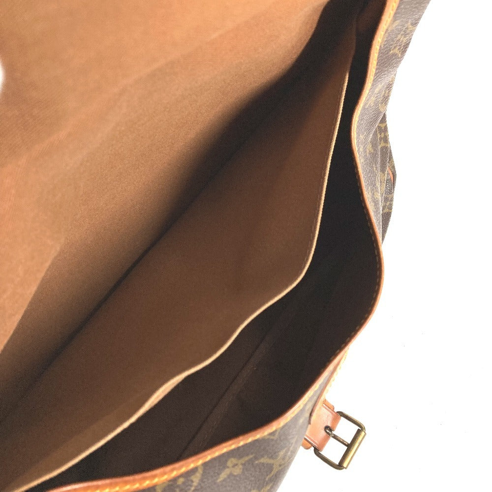 LOUIS VUITTON M42254 モノグラム ソミュール35 ソミュール35 カバン バッグ 斜め掛け フラップ ショルダーバッグ モノグラムキャンバス ユニセックス ブラウン