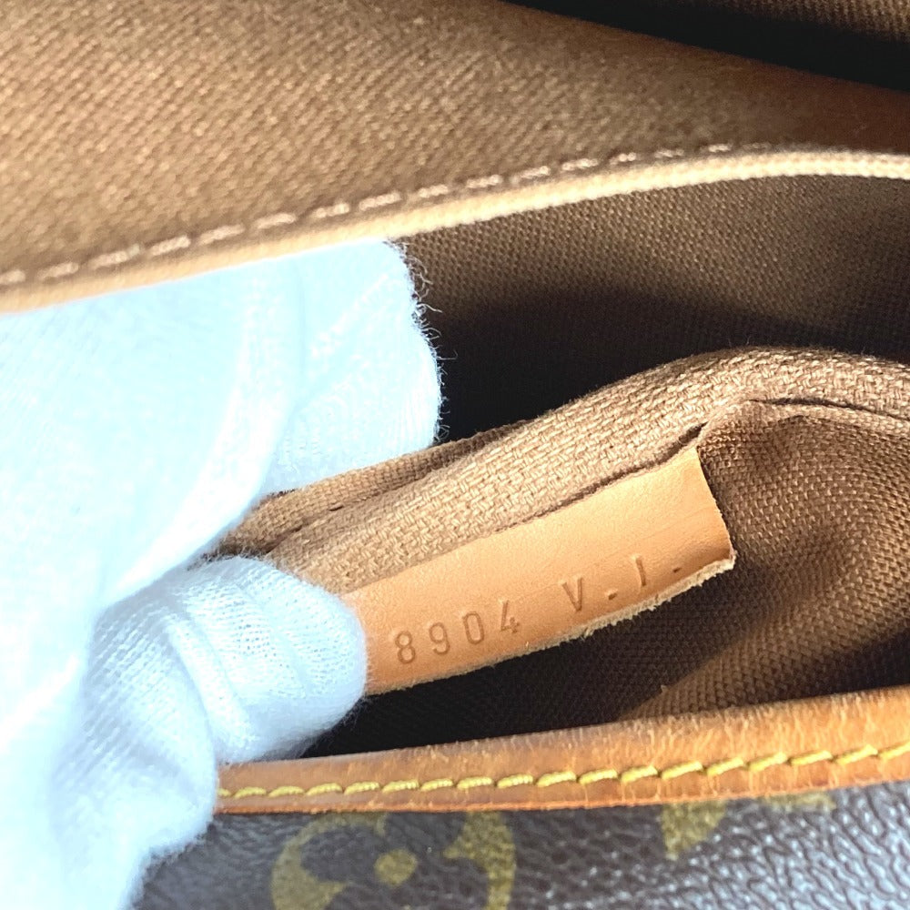 LOUIS VUITTON M42254 モノグラム ソミュール35 ソミュール35 カバン バッグ 斜め掛け フラップ ショルダーバッグ モノグラムキャンバス ユニセックス ブラウン