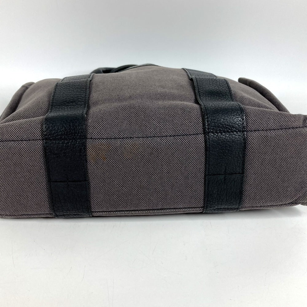 HERMES サックアーネMM サックアーネ MM カバン トートバッグ ハンドバッグ レザー/キャンバス ユニセックス グレー
